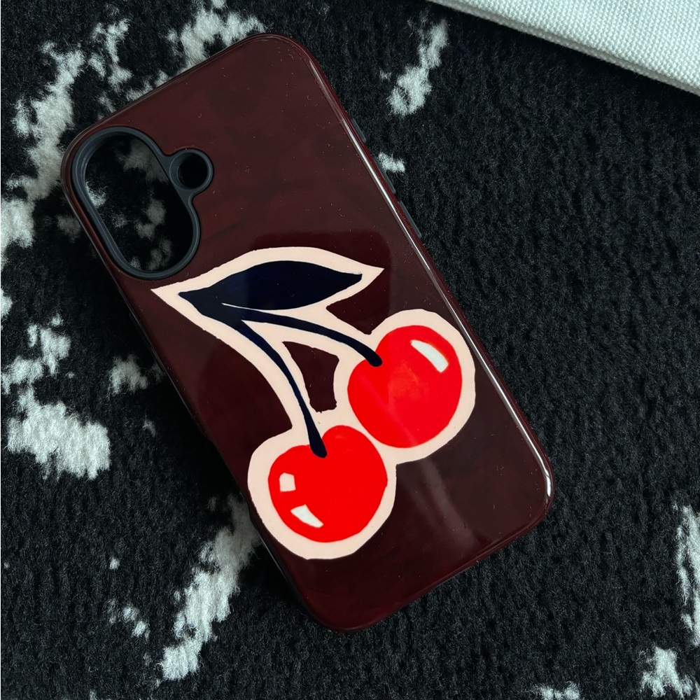The Dairy iPhone 16 Cherry case